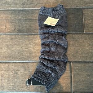 💜3/$15 Metallic Cable Legwarmer